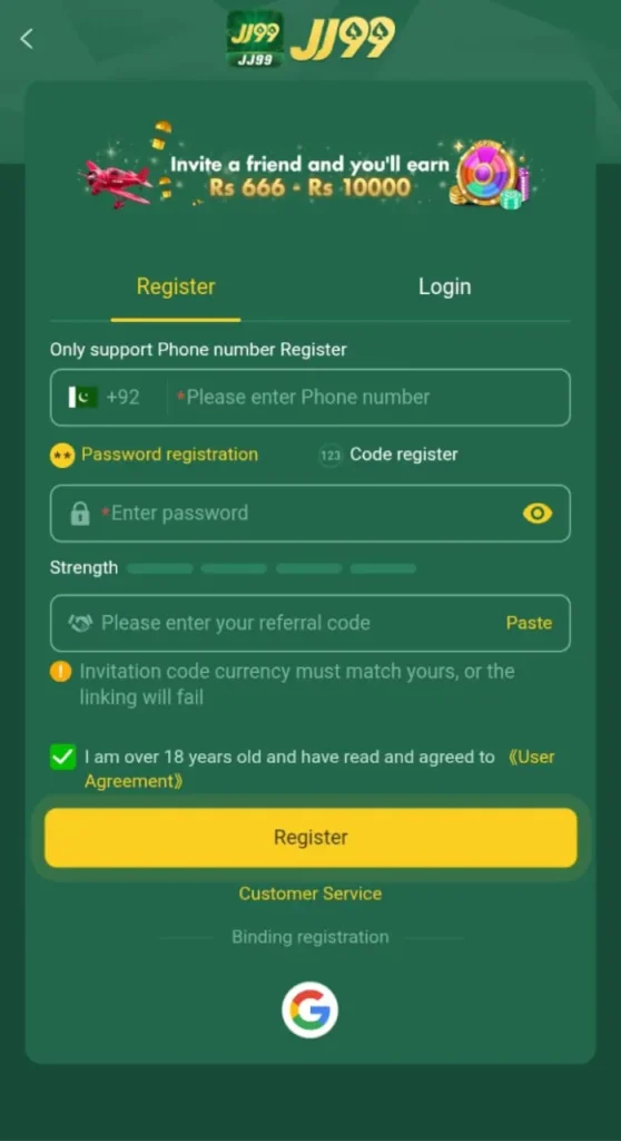 JJ99 Game APK Android download and mobile gaming platform in Pakistan