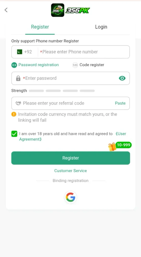 356PK Game APK