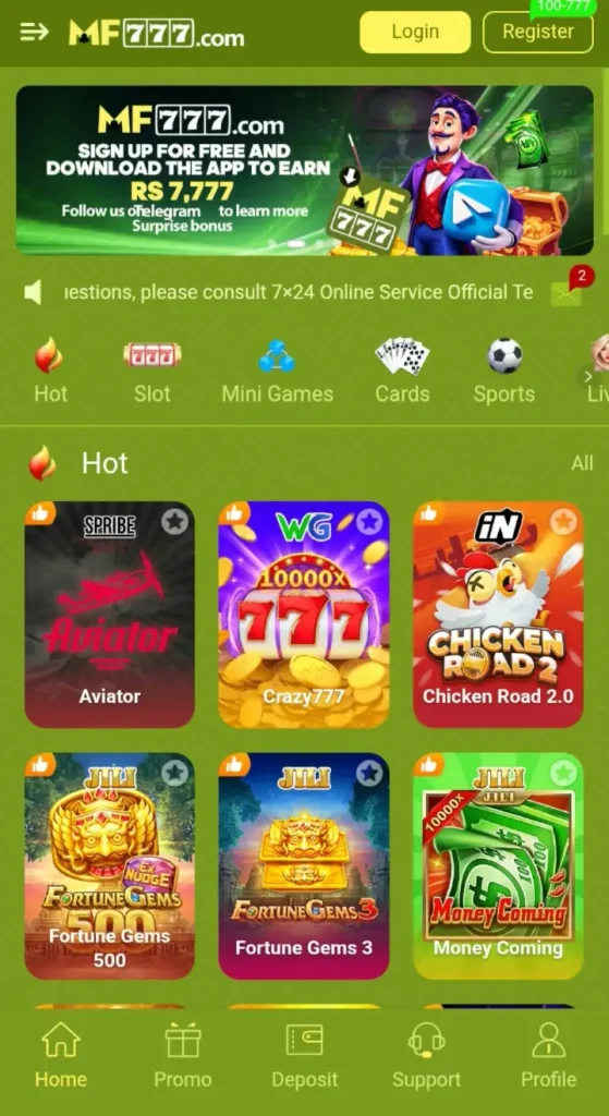 MF777 Game